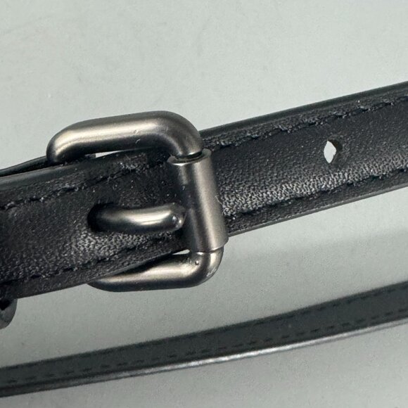 NWOT Coach Black Leather Adjustable Strap - Picture 13 of 13